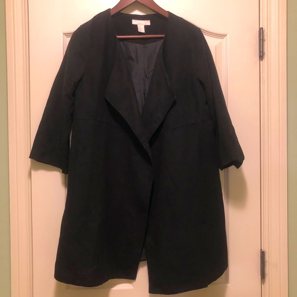 H&M Jackets & Blazers - H&M Faux Suede Coat